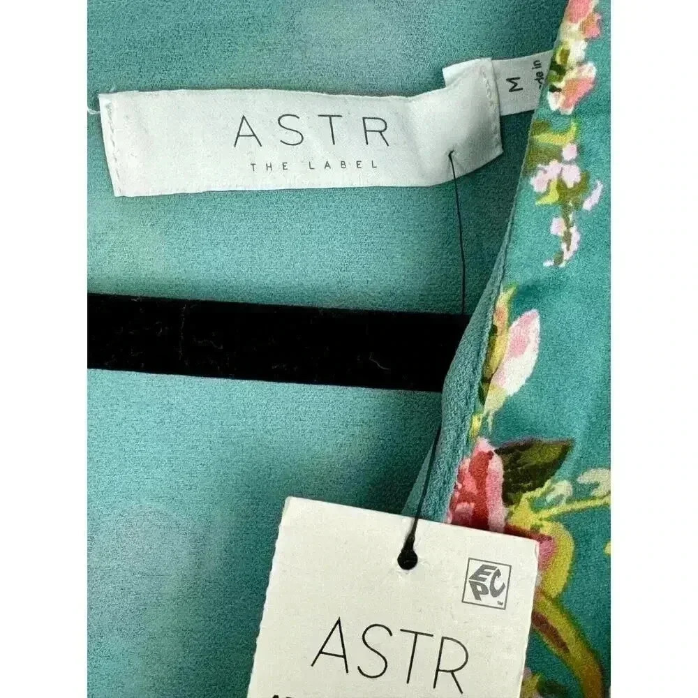 ASTR LONG SLEEVE FLORAL MAXI DRESS SIZE MEDIUM BOHO, HOLIDAY WEDDING GUEST - Picture 8 of 16